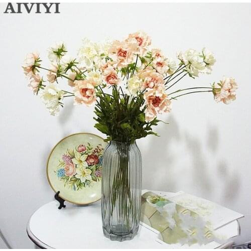 Simulation Daisy Flower Fashion Home Decoration Manual DIY Decor Artificial Flowers Tables for Lunch Gardening Goods for Home