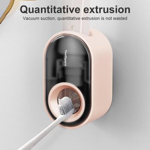 Creative Wall-mounted Automatic Toothpaste Squeezer Toothpaste Squeezers Waterproof 6 colors available bathroom accessories