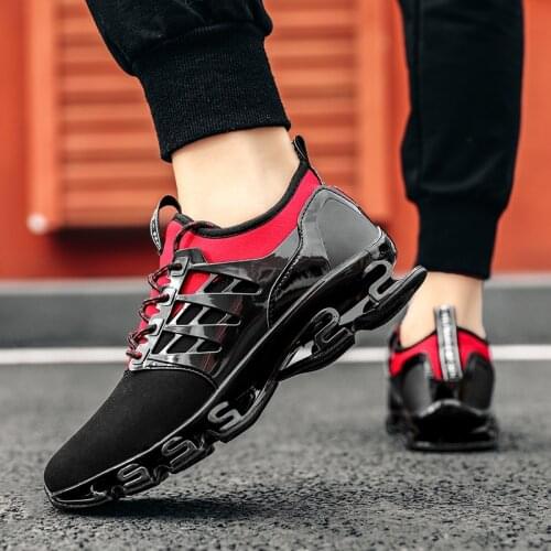 Fashion Men Cushion Training Comfortable Jogging Sneakers Runners Sports Shoes