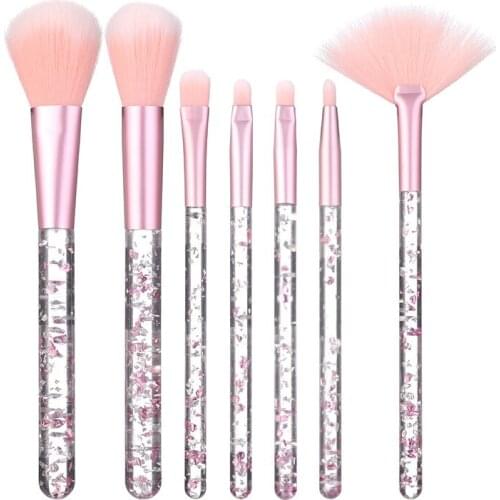 Surprise Price Makeup Brushes Tool Set Cosmetic Powder Eye Shadow Foundation Blush Blending Easy To Carry For Women Cosmetics