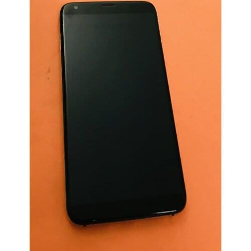 Used Original LCD Display Screen + Touch Screen + Frame for Oukitel K5 MT6737T Quad Core Free shiping