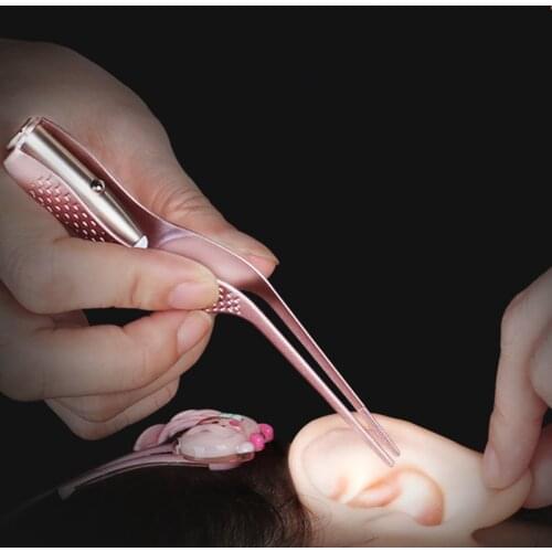 Eyebrow Tweezers Stainless Steel Clamps Hair Removal Make-up Tool With Bright Eyelash Eyes Remover Tools Make Up Tweezer