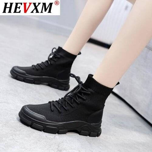 Boots Boots-women Booties Woman 2021 Low Heel Female Shoes Luxury Designer Round Toe Ladies Fashion Autumn Rubber Mid