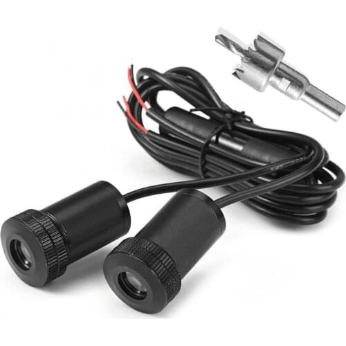 2pcs Car Door Welcome Projector Shadow Logo Light For Renault Duster Laguna 2 Megane 3 Logan Clio Scenic Captur Laguna Fluence