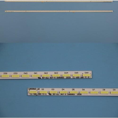 LED Backlight strip For Ph ilips 49"TV 49pus7101 LK 10024664-A0 11800820-A0 CL-490-066-V1-R/L 11800819-A0 TPT490U2-EQLSHA.G