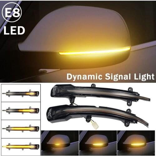 For Audi Q5 SQ5 8R Q7 4L Dynamic Blinker LED Turn Signal Side Mirror Lights Indicator 2010 2011 2012 2013 2016