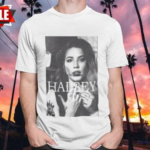 Halsey Poster Unisex Heavy Cotton tee shirt
