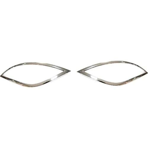 ABS Chrome Rear Fog Lights Cover Foglight Fog Lights Lamp Trim for Hyundai Tucson Ix35 2010 2011 2012 2013 2014 2015