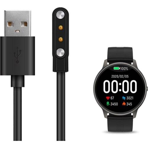 1m Smart Watch Dock Charger USB Charging Cable Cord For LW11 Smart Watch Replacement Smart Bracelet Accessories