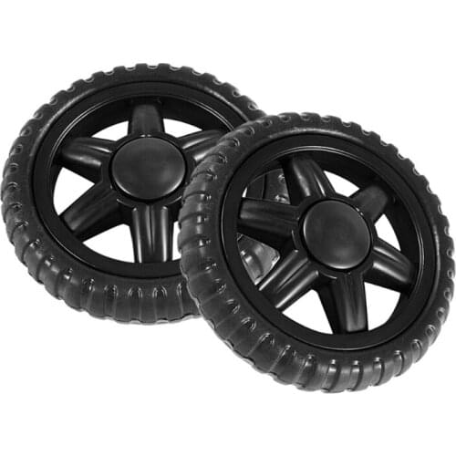 2pcs Rubber Caster ChildrenS Toy Wheels Rubber Luggage Wheel Travelling Cart Suitcase Replacement Parts Accessories