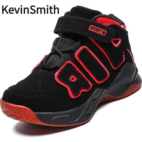 2021 Kids Sneakers Boys Basketball Shoes Outdoor Anti-slippery Children Sport Shoes Footwear Boy Basket Trainers Child Shoes