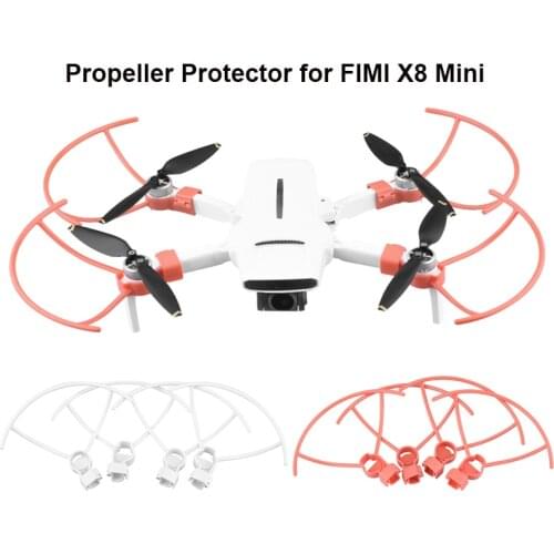 4Pcs Quick Release Propeller Protector for FIMI X8 Mini Drone Propeller Guard Props Wing Fans Cover for FIMI X8 Mini Accessories