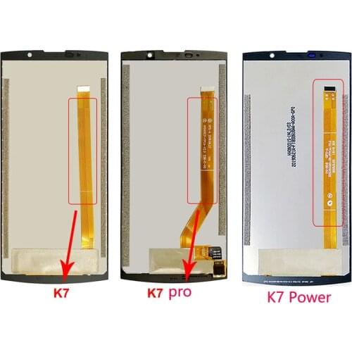AICSRAD Original For oukitel K7 Pro LCD Display+Touch Screen 100% tested Digitizer Glass Panel Replacement k7pro k 7 pro