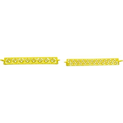 8/22 Egg Turning Tray for Chicken Duck Equipment Accs Supplies Parts Yellow