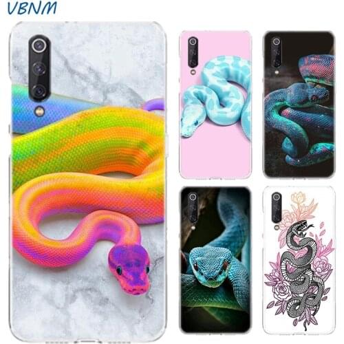 Snakes and Flowers Case For Xiaomi Redmi Note 10 9 8 lite A3 S2 5X 6X CC9 CC9E 9SE 8SE 9T F1 Silicone Cover