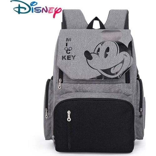 Disney Mickey Mouse Baby Diaper Bag Maternal Stroller Bag Nappy Backpack Maternity Nappy Bag Mommy Travel Bag 2021 New
