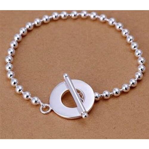 H146 silver fashion jewelry 925 jewelry silver plated bracelet /YIEVIOGM QUGDPKLW