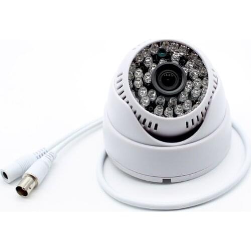 HD 1080p AHD TVI CVI CVBS 1080p 2mp Security CCTV Camera Indoor dome D/N 48Leds UTC 1/2.7" White