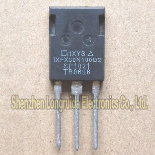 5PCS IXFX30N100Q2 IXFX30N100 TO-247 MOSFET TRANSISTOR 30A 1000V