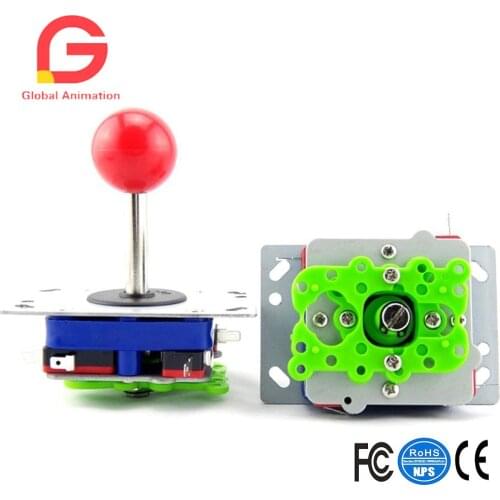 Classic 2/4/8 way Arcade Game Joystick Ball PacMan 7 colors available