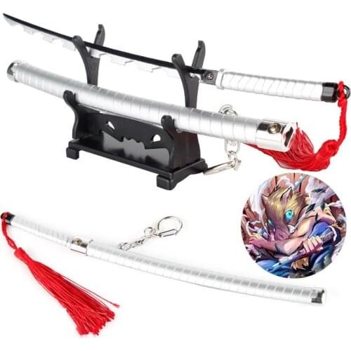Anime Demon Slayer Kimetsu no Yaiba Sword Weapon Satoman Tanjiro Cosplay Sword Anime Ninja Knife Weapon Prop Toy Collection