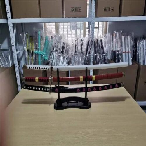 Cosplay Anime Game Drama Movie Novel Film Role-playing 1/2/3 layer Knife/Sword/Katana Weapon Holder Stand Hanger Bracket Rack