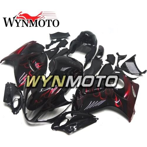 Complete Fairings Kit For GSXR1300 2008-2016 08-16 Injection ABS Plastics Full Fairings Kit Cowling Bodywork Dark Red Black New
