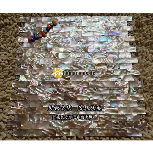 Strip symphony natural shell mosaic tile mother of pearl tiles kitchen backsplash background wall mosaics tile home improvement