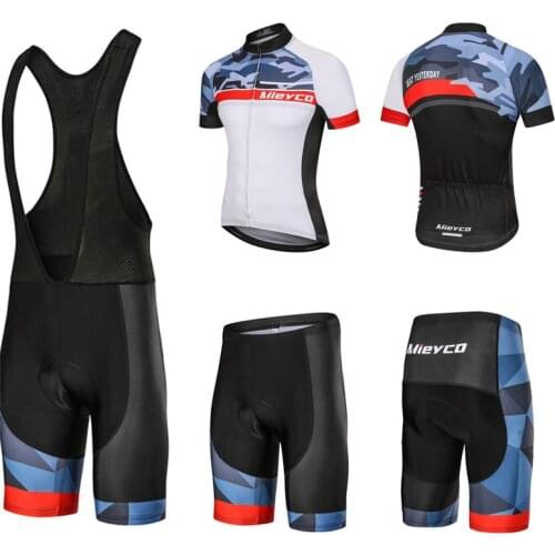 Pro Bicycle Team Suits With Shorts Sleeve Maillot Ciclismo Mens Tracksuit Cycling Jersey Set Summer Roupa Ciclismo Masculino