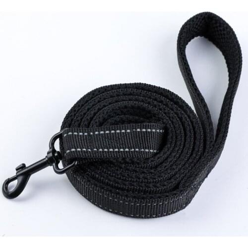 Adjustable Dog Leash for Small Large Dogs Reflective Nylon Dog Leash Pet Products for Animals Walking Training Leads