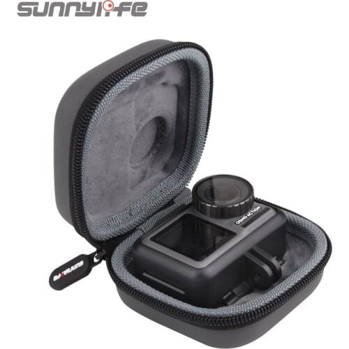 Sunnylife Sport Camera Protective Carrying Bag For DJI OSMO Action Camera Mini Portable Outdoor Storage Case Drone Accessories