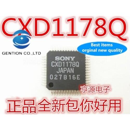 5pcs real photo 100% new and orginal CXD1178 CXD1178Q QFP