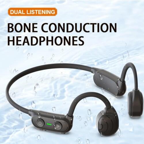 For Xiaomi Huawei Apple Wireless Bluetooth Headphones Bone Conduction Headsets dual listening IPX4 Waterproof Sports Earphone