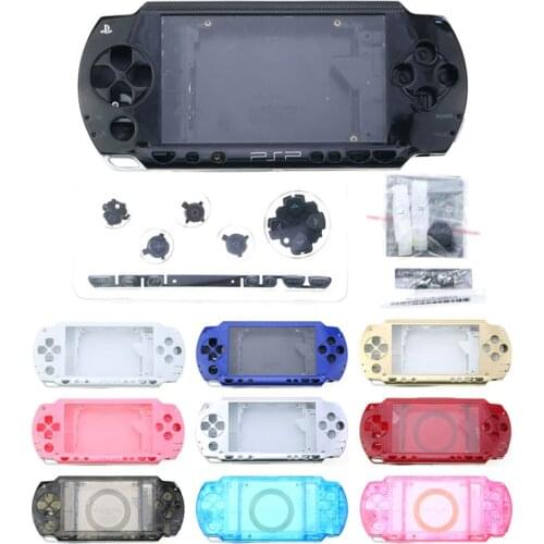 YuXi For PSP1000 Full Housing Shell Case Cover With Button Kit and Screws Set Replacement For PSP 1000 Console