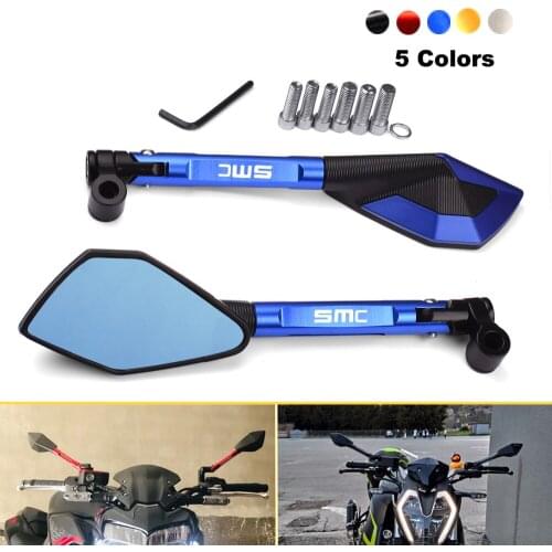 For 690 SMC 690SMC SMC-R 690SMC-R 2011 2012 2013 2014 2015 2016 Motorcycle CNC Universal Rearview Rear View Mirror Side Mirrors