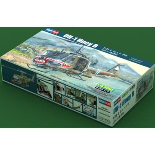 HOBBYBOSS 81806 1/18 UH-1 Huey B Model Kit