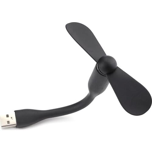 Mini Flexible USB Fan for Power Bank Laptop PC Computer AC charger portable fan computer summer heat sink artifact