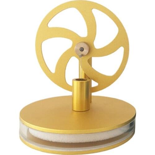 Aluminum alloy Low temperature difference Sterling engine model DIY Childrens Toys Puzzles Assembled Teaching model
