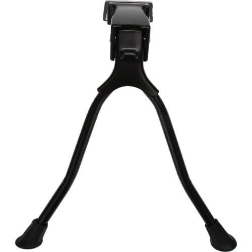 Double Leg Bike Kickstand Foldable Center Mount Mount Bicycle Stand Fits for Bicycle Road Bike Support Side Kick Stand Foot Bra