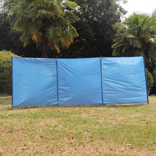 Outdoor Camping Canopy Beach Folding Ultra-light Windshield Ultra-light Windshield 650X130cm Tent Shade Beach Camping Windproof