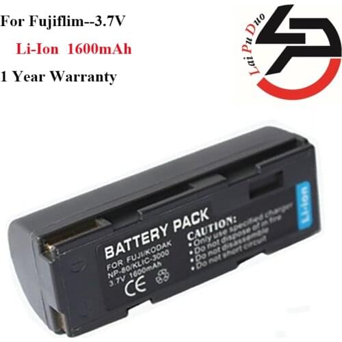 High Quality 1450mAh Brand New Replacement Battery For Fujifilm FNP-80 FNP80 NP-80 NP80 DC-4800 DC-4900 DC-6800 MX-6900 X-2700