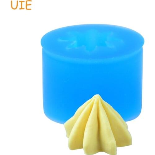 XYL225U 19mm Whipped Cream Silicone Mold for Dessert, Fondant, Baking Tools, Resin, Clay, Chocolate, Cookie Biscuit, Icing