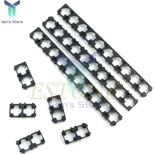 10Pcs 3x5 Cell 18650 Battery Storage Case Holder DIY Batteries Spacer Radiating Shell Heat Newest Battery Stable Holder Bracket