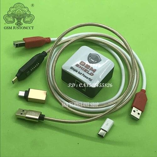 2020 The NEWEST ORIGINAL GSM SHIELD BOX+UMf(All IN ONE Boot Cable) Repair Imei Reset Google account