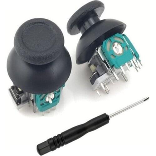 3D Analog Joystick Sensor Module Potentiometer Thumb Stick for PlayStation 4 5 PS5 PS4 Pro Controller Repair Parts