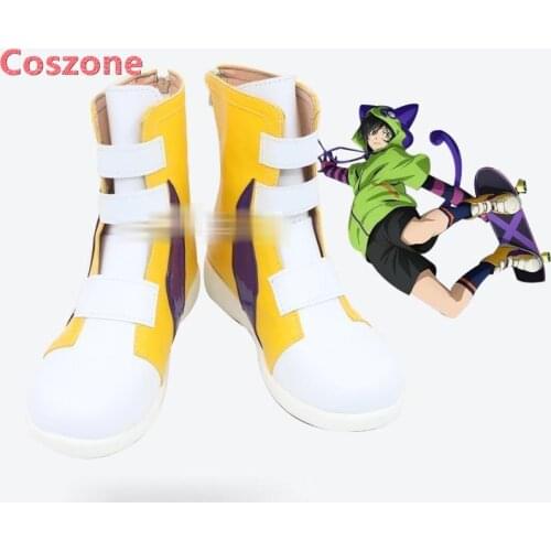 SK8 the Infinity Miya Shinya Chiken Cosplay Shoes Boots Halloween Cosplay Costume Accessories