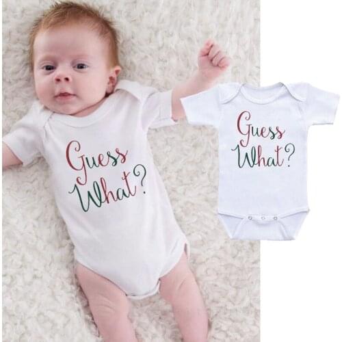 Christmas Babys Jumpsuits 0-24M Summer Newborn Baby Clothes Short Sleeve Infant Boy Girls Romper Outfits Children Outwear Outfit