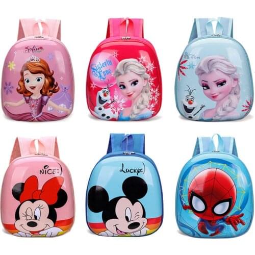 Disney frozen2 backpack Elsa Anna Snow Queen Olaf Backpacks kids primary school Bag Breathable backpack girls gift