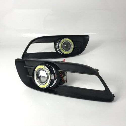 Daytime running light fog lamp refit angel eye lens with yellow light steering is suitable for Great Wall Harvard H5 Auto parts