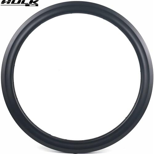 HULKWHEELS BWA Road Disc Carbon rim 700c 40mm50mm Depth Bicycle Rim For Cyclocross Cycling Wheels rim clincher tubular tubeless